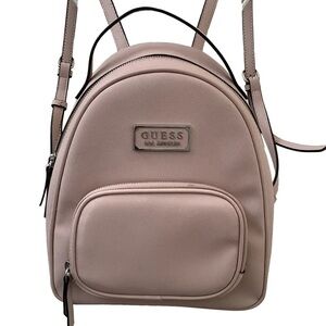 GUESS Vegan leather backpack Light Pink